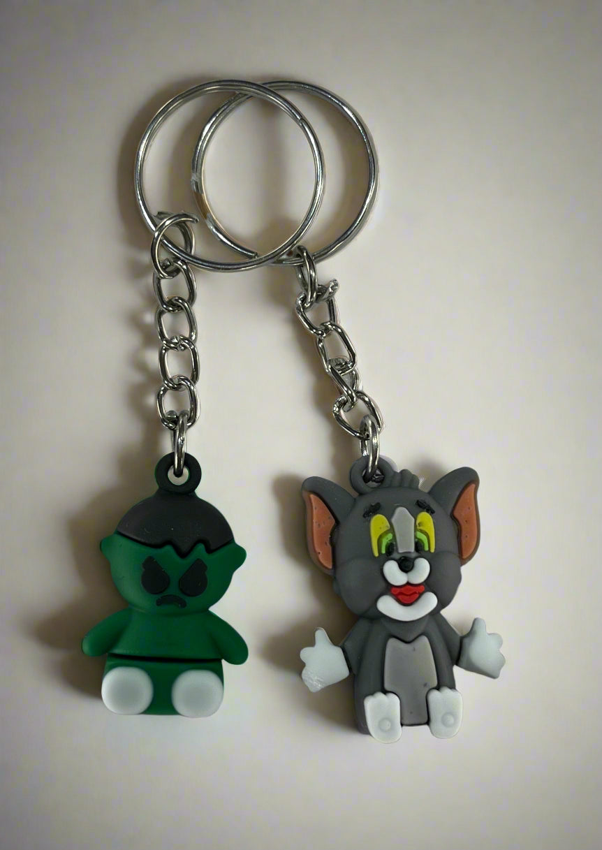 Tom and devil keychain (Pack of 2)