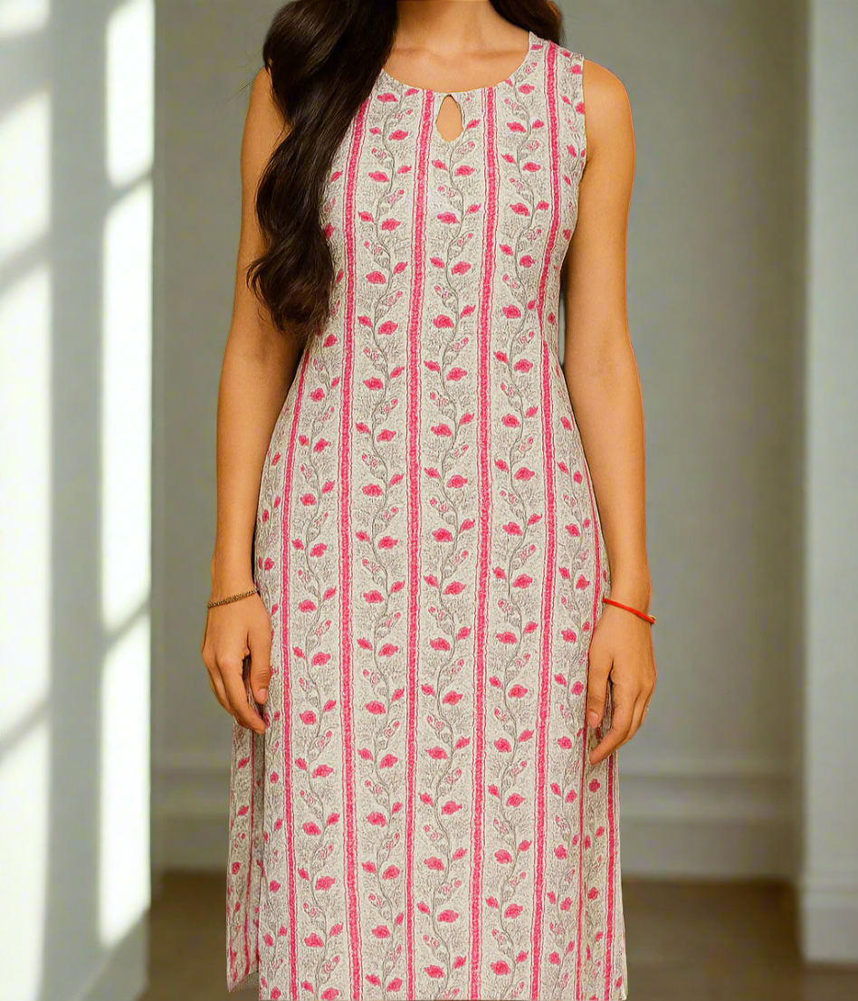 Noor-E-Heer Long Kurti 🌸