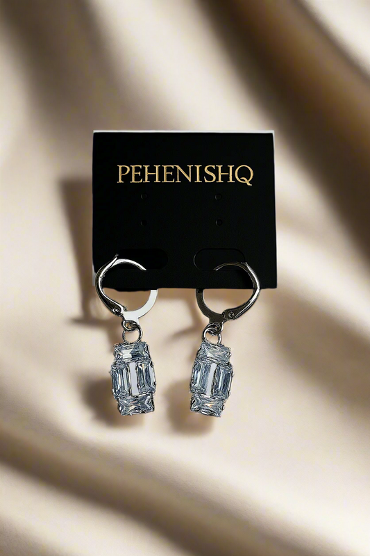 Crystal Charm Earrings