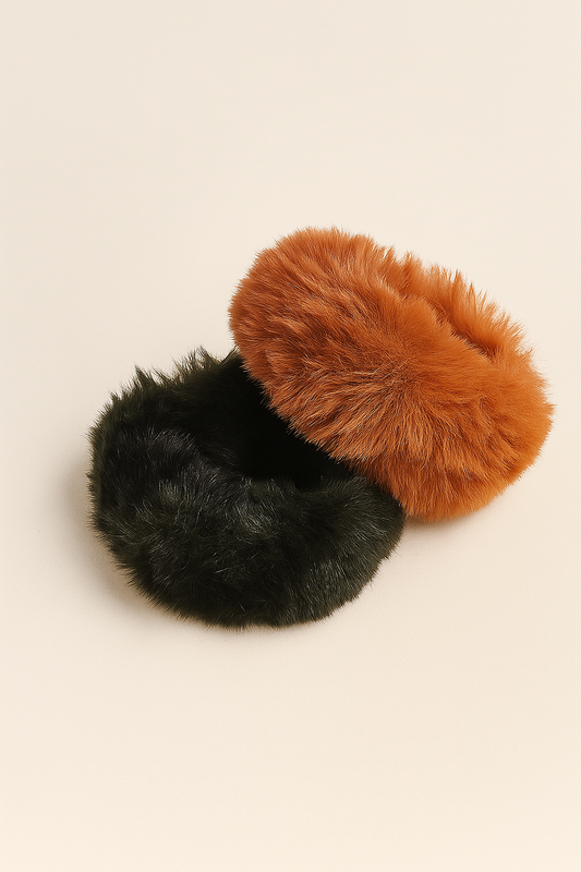 Fluffy Fur Scrunchie