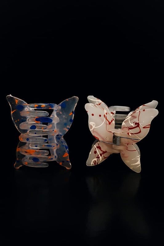 Butterfly Hair Clutches