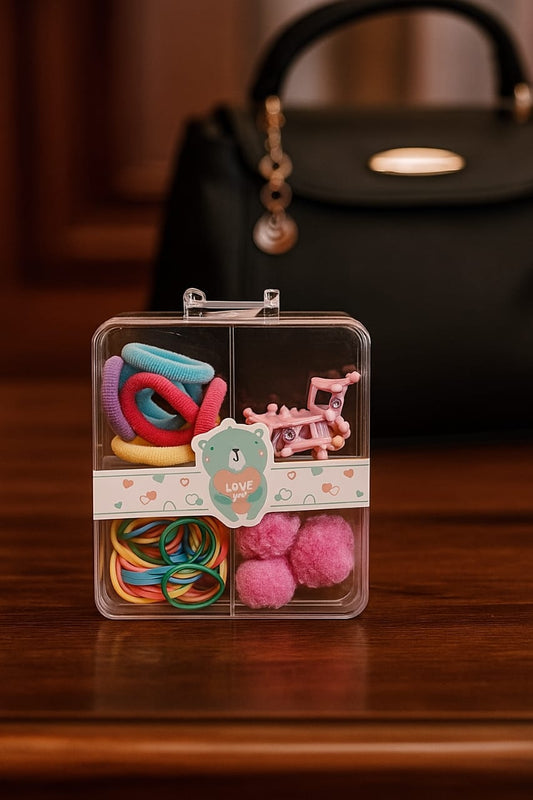 Rainbow Cutie Hair Kit – 4-in-1 Combo Box