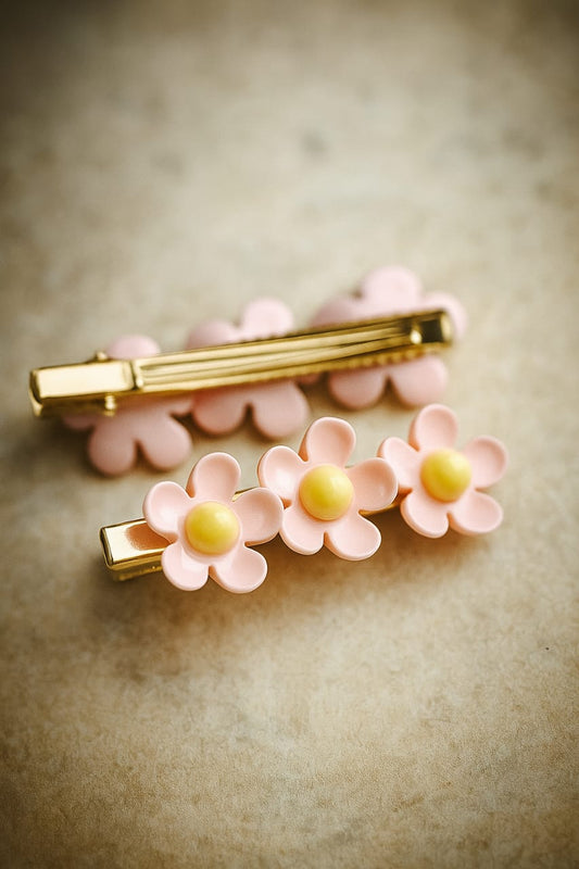 Pair  Spring Blossom Hair Pin Set