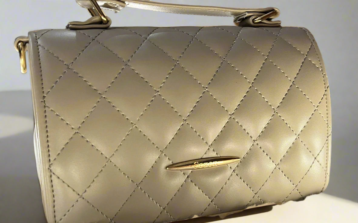 Royal Beige Luxe Handbag