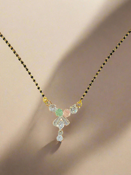 Royal Winged Stone Mangalsutra