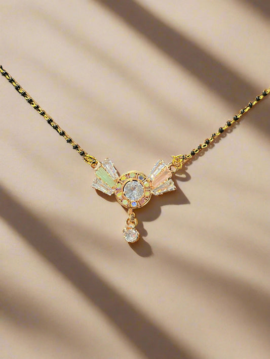 Sparkling Crystal Mangalsutra
