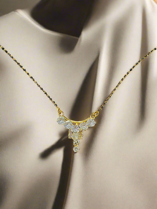 Trendy Pastel Stone Mangalsutra