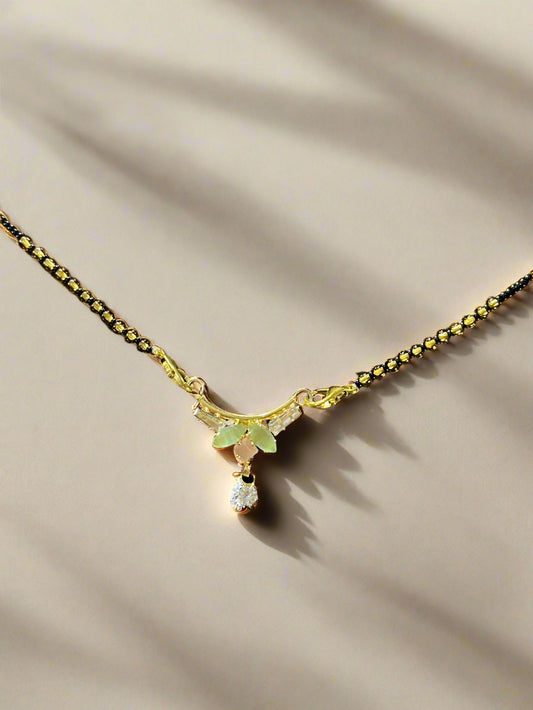 Classic Leaf Design Mangalsutra
