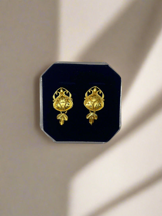 Traditional Gold Plated Earrings