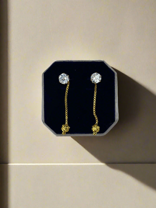 Crystal chain drops