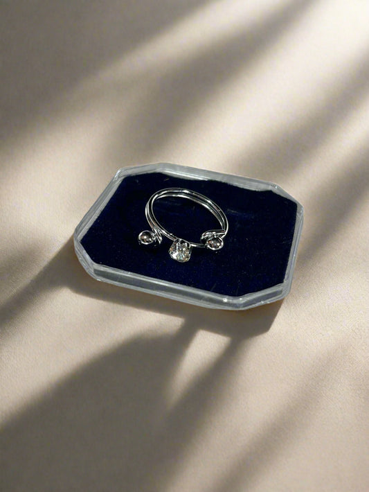 Crystal Bloom Rings