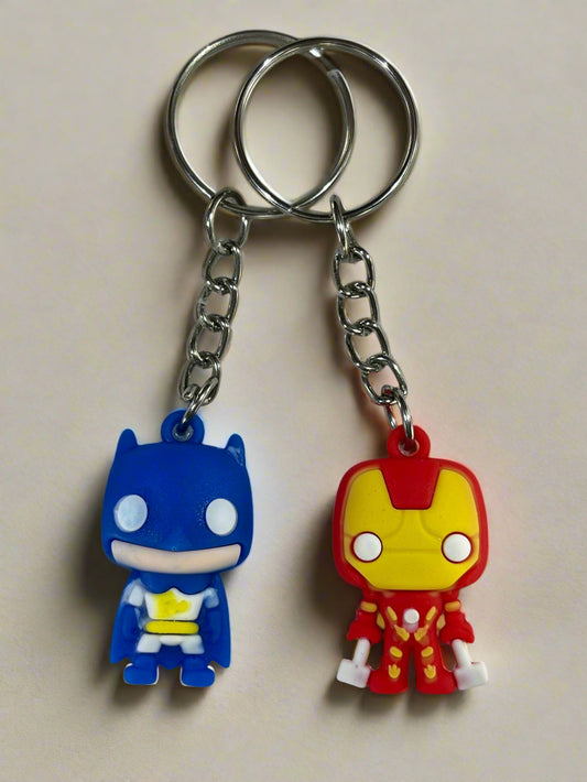 Spider-Man and Batman keychain (Pack of 2)