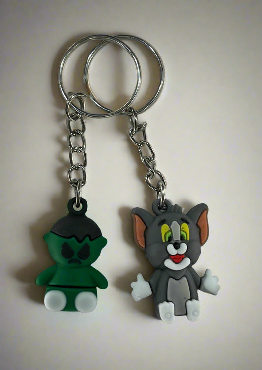 Tom and devil keychain (Pack of 2)