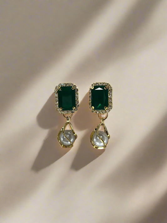 Greenstone Sparks Earrings