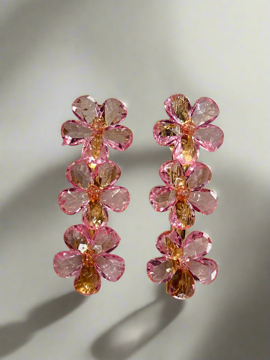 Glossy Flower Hair clip