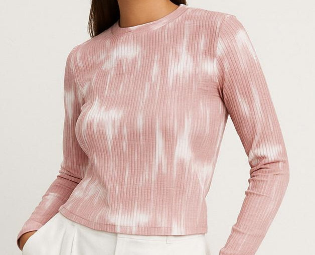 Pink Dye Full Sleeve Top